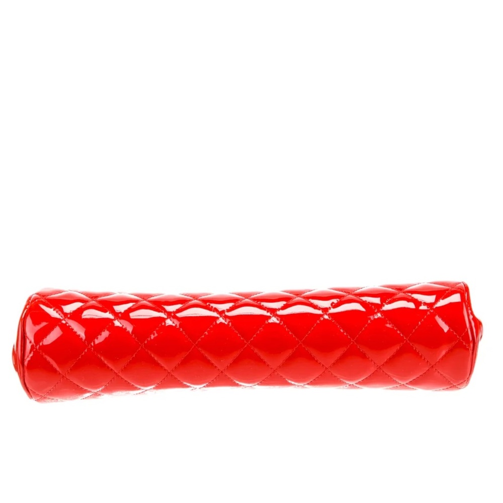 CHANEL Red Patent Timeless Clutch - Picture 4 of 6